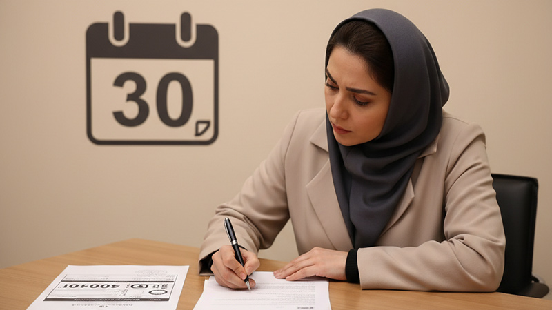 دریافت کد رهگیری قرارداد اجاره در فرآیند مالیاتی